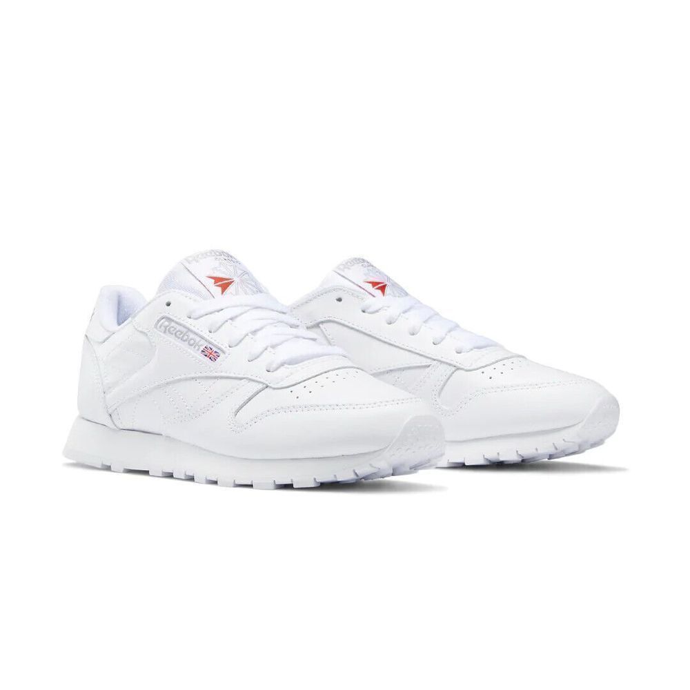 Reebok Classic 835 Women's White Leather Athletic Running Shoes Size US 6 ON298